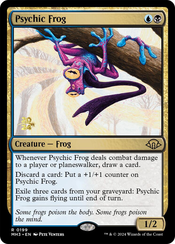 Psychic Frog [Modern Horizons 3 Prerelease Promos] - Magic: The Gathering - Card Brawlers | Quebec | Canada |