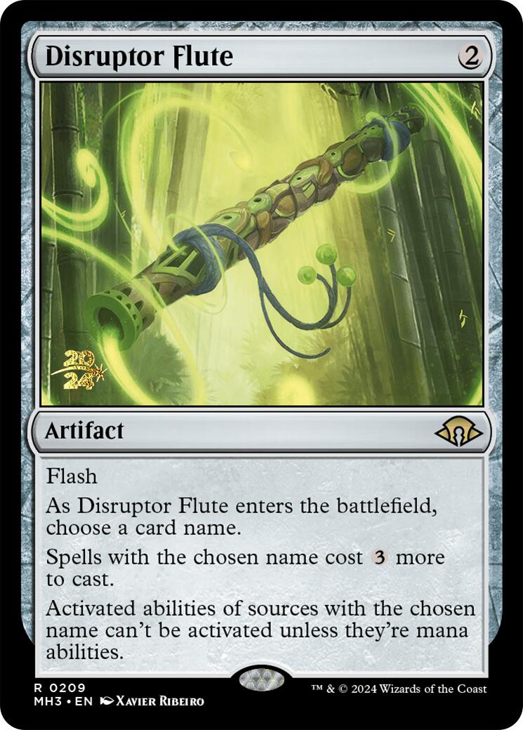 Disruptor Flute [Modern Horizons 3 Prerelease Promos] - Magic: The Gathering - Card Brawlers | Quebec | Canada |