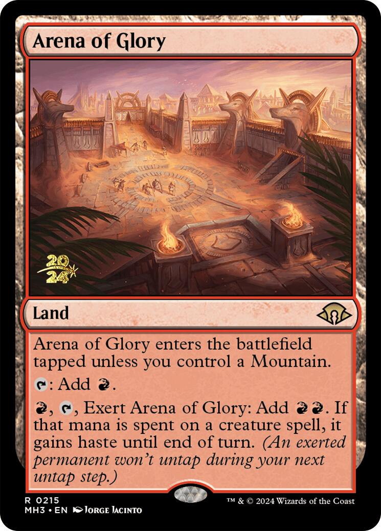 Arena of Glory [Modern Horizons 3 Prerelease Promos] - Magic: The Gathering - Card Brawlers | Quebec | Canada |