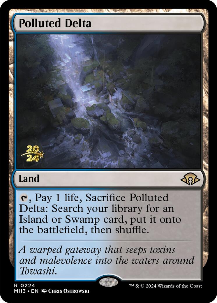 Polluted Delta [Modern Horizons 3 Prerelease Promos] - Magic: The Gathering - Card Brawlers | Quebec | Canada |