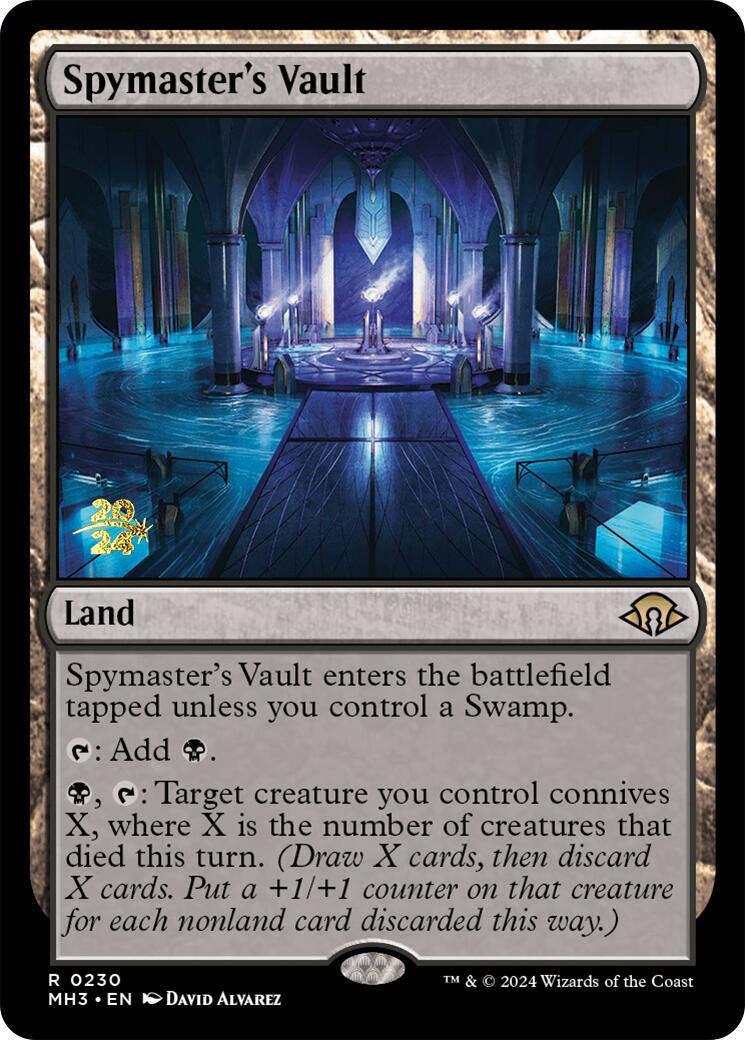 Spymaster's Vault [Modern Horizons 3 Prerelease Promos] - Magic: The Gathering - Card Brawlers | Quebec | Canada |
