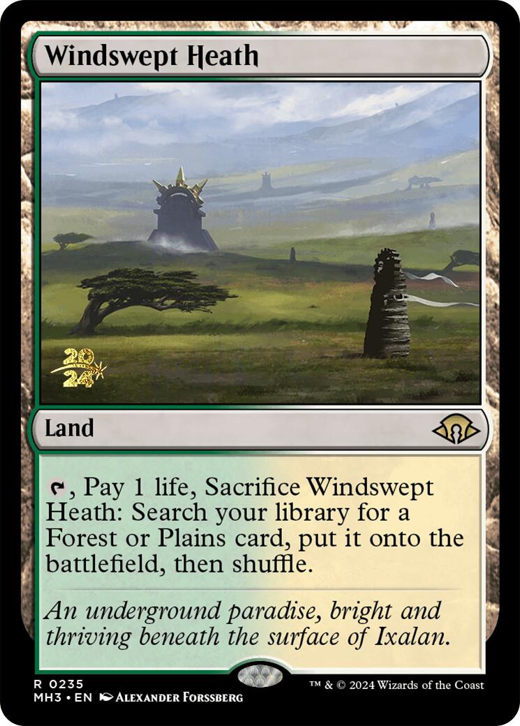 Windswept Heath [Modern Horizons 3 Prerelease Promos] - Magic: The Gathering - Card Brawlers | Quebec | Canada |