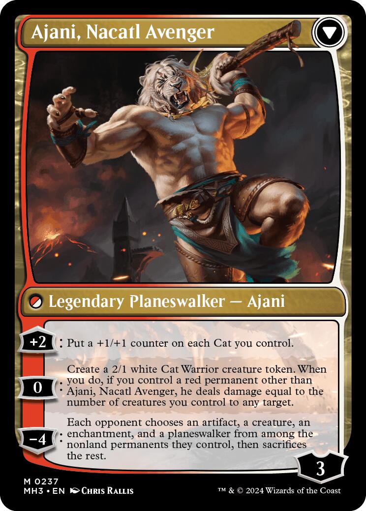 Ajani, Nacatl Pariah [Modern Horizons 3 Prerelease Promos] - Magic: The Gathering - Card Brawlers | Quebec | Canada |
