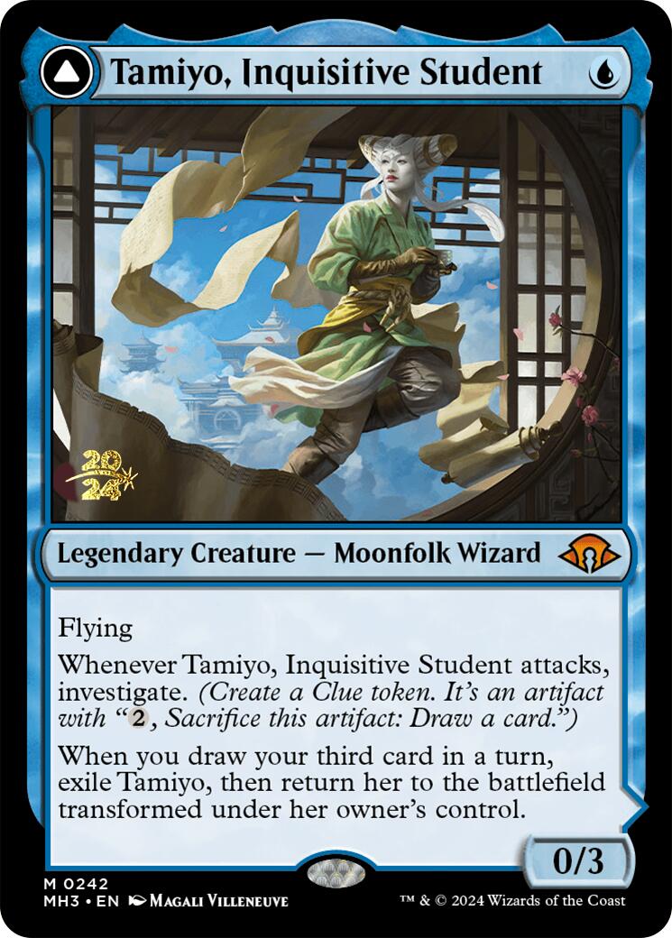 Tamiyo, Inquisitive Student [Modern Horizons 3 Prerelease Promos] - Magic: The Gathering - Card Brawlers | Quebec | Canada |