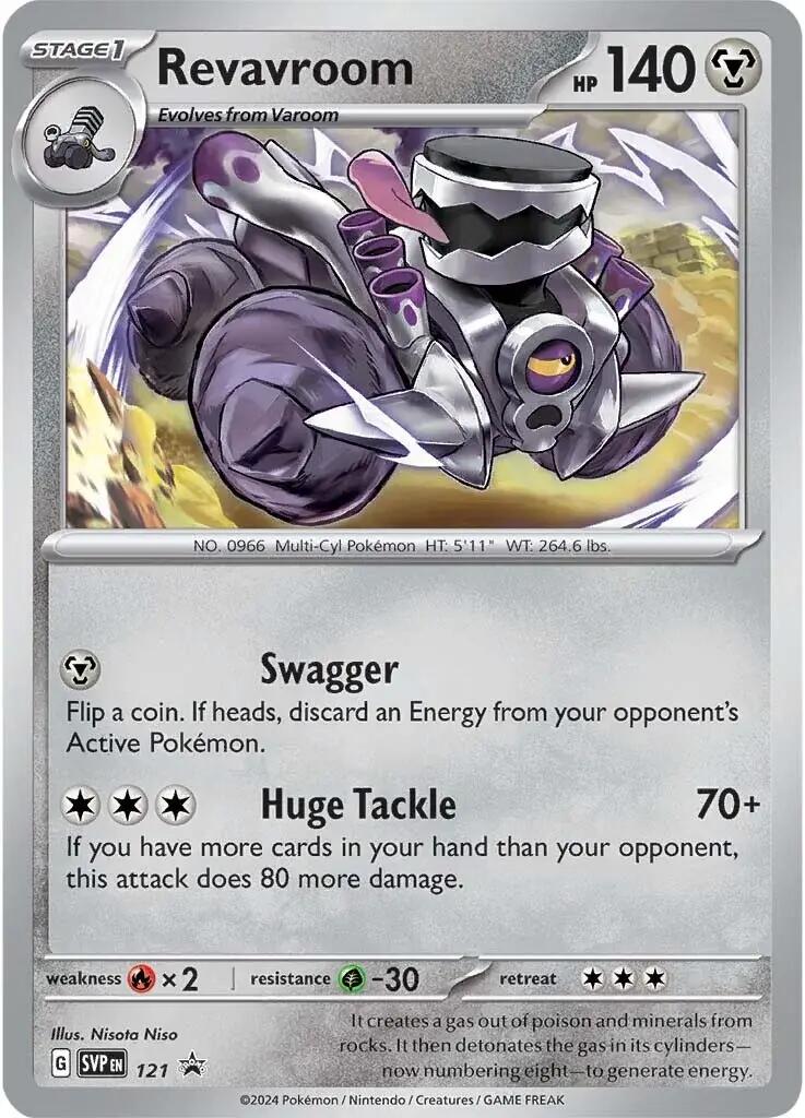 Revavroom (121) [Scarlet & Violet: Black Star Promos] - Pokémon - Card Brawlers | Quebec | Canada |