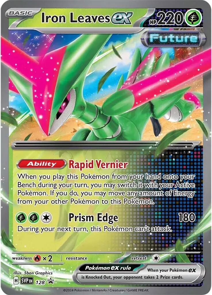 Iron Leaves ex (128) [Scarlet & Violet: Black Star Promos] - Pokémon - Card Brawlers | Quebec | Canada |