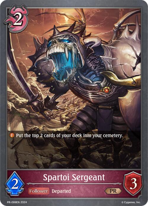 Spartoi Sergeant (PR-099EN) [Promotional Cards] - Bushiroad - Card Brawlers | Quebec | Canada |