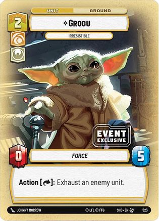 Grogu - Irresistible (523) (Event Promo) (523) [Miscellaneous] - Fantasy Flight Games - Card Brawlers | Quebec | Canada |