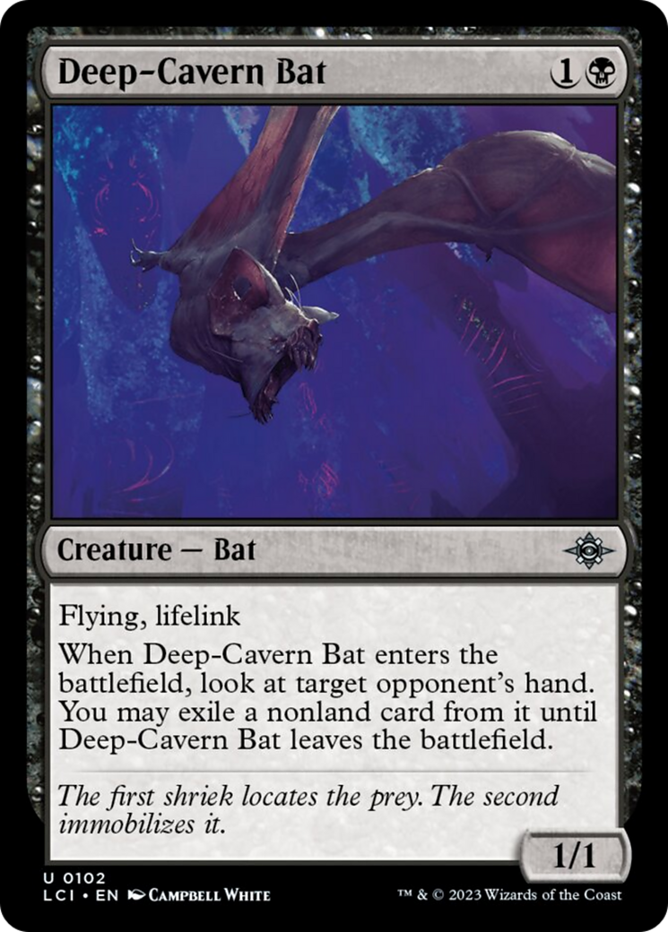 Deep-Cavern Bat [The Lost Caverns of Ixalan] - Magic: The Gathering - Card Brawlers | Quebec | Canada |