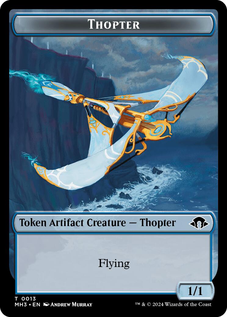 Servo // Thoper Double-Sided Token [Modern Horizons 3 Tokens] - Magic: The Gathering - Card Brawlers | Quebec | Canada |