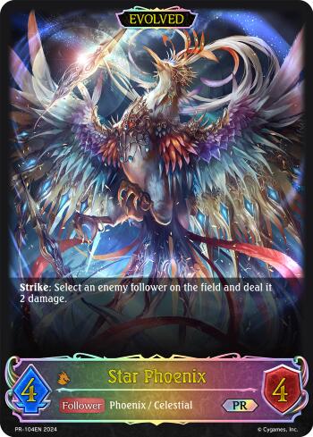 Star Phoenix (Evolved) (PR-104EN) [Promotional Cards] - Bushiroad - Card Brawlers | Quebec | Canada |