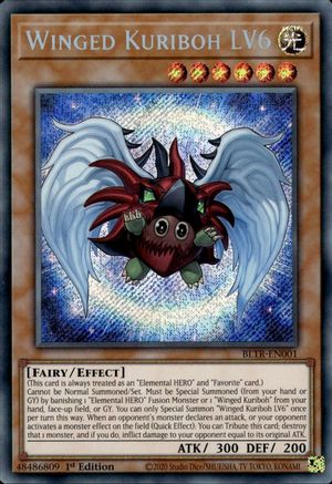 Winged Kuriboh LV6 [BLTR-EN001] Secret Rare - Yu-Gi-Oh! - Card Brawlers | Quebec | Canada |