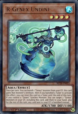 R-Genex Undine [BLTR-EN011] Ultra Rare - Yu-Gi-Oh! - Card Brawlers | Quebec | Canada |