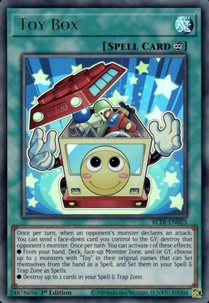 Toy Box [BLTR-EN023] Ultra Rare - Yu-Gi-Oh! - Card Brawlers | Quebec | Canada |