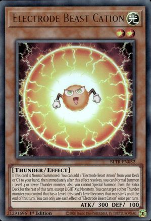 Electrode Beast Cation [BLTR-EN032] Ultra Rare - Yu-Gi-Oh! - Card Brawlers | Quebec | Canada |