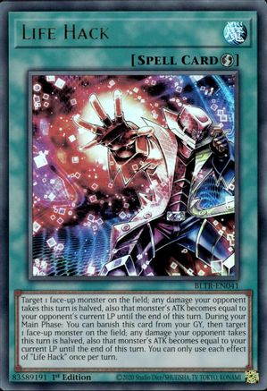 Life Hack [BLTR-EN041] Ultra Rare - Yu-Gi-Oh! - Card Brawlers | Quebec | Canada |