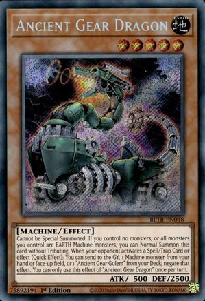 Ancient Gear Dragon [BLTR-EN048] Secret Rare - Yu-Gi-Oh! - Card Brawlers | Quebec | Canada |