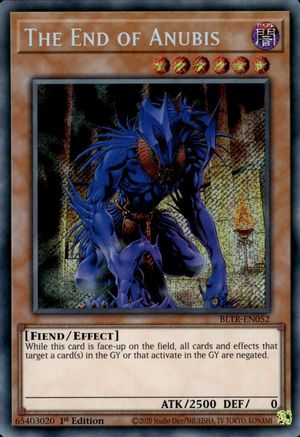 The End of Anubis [BLTR-EN052] Secret Rare - Yu-Gi-Oh! - Card Brawlers | Quebec | Canada |