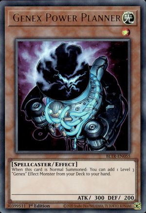 Genex Power Planner [BLTR-EN055] Ultra Rare - Yu-Gi-Oh! - Card Brawlers | Quebec | Canada |