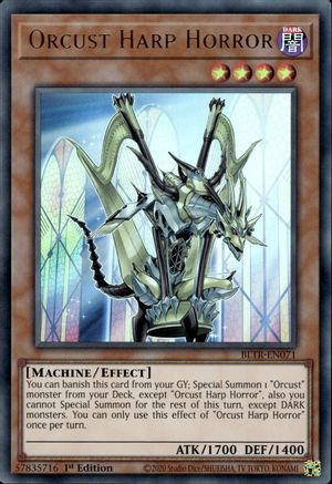 Orcust Harp Horror [BLTR-EN071] Ultra Rare - Yu-Gi-Oh! - Card Brawlers | Quebec | Canada |