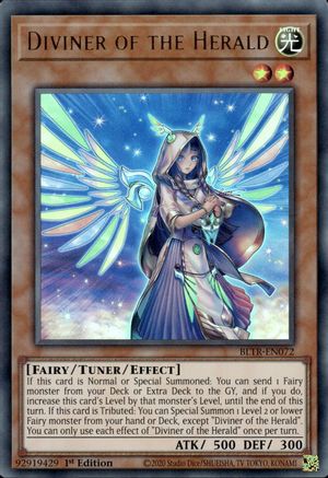 Divinateur du Héraut [BLTR-EN072] Ultra Rare 