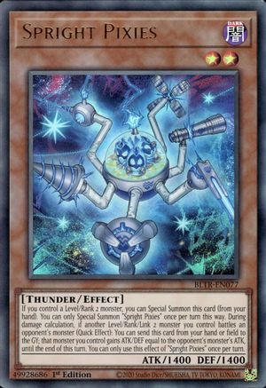 Spright Pixies [BLTR-EN077] Ultra Rare - Yu-Gi-Oh! - Card Brawlers | Quebec | Canada |