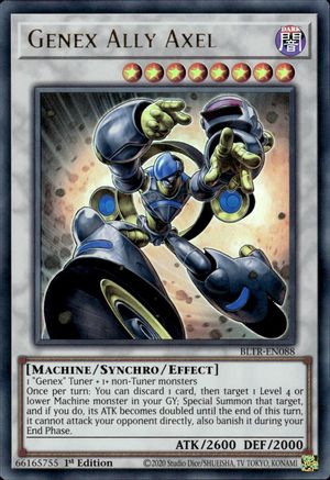 Genex Ally Axel [BLTR-EN088] Ultra Rare - Yu-Gi-Oh! - Card Brawlers | Quebec | Canada |