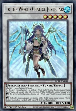 Ib the World Chalice Justiciar [BLTR-EN089] Ultra Rare - Yu-Gi-Oh! - Card Brawlers | Quebec | Canada |