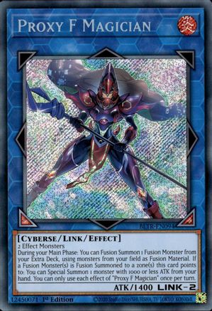 Proxy F Magician [BLTR-EN094] Secret Rare - Yu-Gi-Oh! - Card Brawlers | Quebec | Canada |