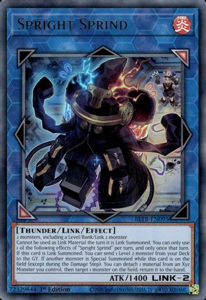 Spright Sprind [BLTR-EN095] Ultra Rare - Yu-Gi-Oh! - Card Brawlers | Quebec | Canada |