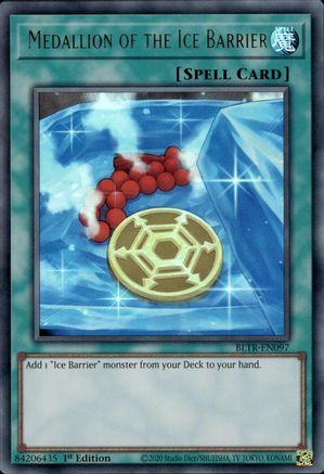 Medallion of the Ice Barrier [BLTR-EN097] Ultra Rare - Yu-Gi-Oh! - Card Brawlers | Quebec | Canada |