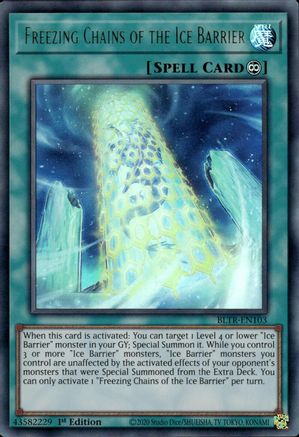 Freezing Chains of the Ice Barrier [BLTR-EN103] Ultra Rare - Yu-Gi-Oh! - Card Brawlers | Quebec | Canada |