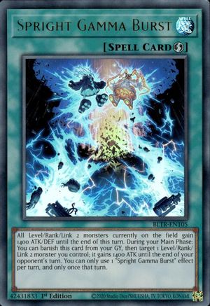 Spright Gamma Burst [BLTR-EN105] Ultra Rare - Yu-Gi-Oh! - Card Brawlers | Quebec | Canada |