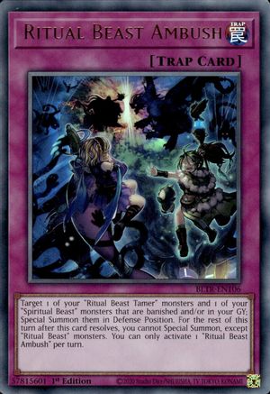 Ritual Beast Ambush [BLTR-EN106] Ultra Rare - Yu-Gi-Oh! - Card Brawlers | Quebec | Canada |