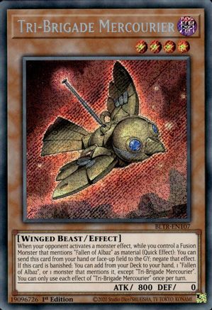 Tri-Brigade Mercourier [BLTR-EN107] Secret Rare - Yu-Gi-Oh! - Card Brawlers | Quebec | Canada |