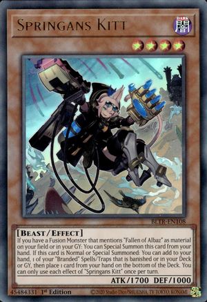 Springans Kitt [BLTR-EN108] Ultra Rare - Yu-Gi-Oh! - Card Brawlers | Quebec | Canada |