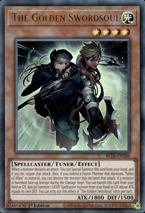 The Golden Swordsoul [BLTR-EN109] Ultra Rare - Yu-Gi-Oh! - Card Brawlers | Quebec | Canada |