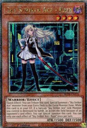 Sky Striker Ace - Raye (Quarter Century Secret Rare) [BLTR-EN116] Quarter Century Secret Rare - Yu-Gi-Oh! - Card Brawlers | Quebec | Canada |