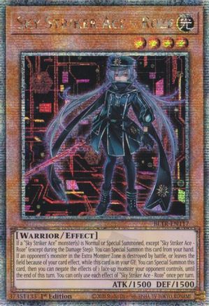 Sky Striker Ace - Roze (Alternate Art) (Quarter Century Secret Rare) [BLTR-EN117] Quarter Century Secret Rare - Yu-Gi-Oh! - Card Brawlers | Quebec | Canada |