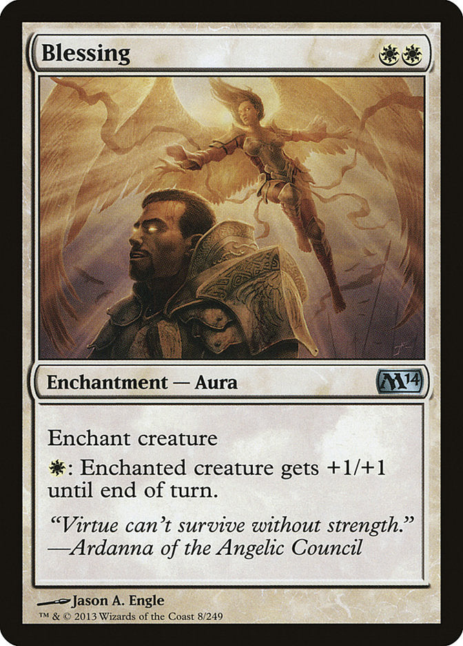 Blessing [Magic 2014] - Magic: The Gathering - Card Brawlers | Quebec | Canada |