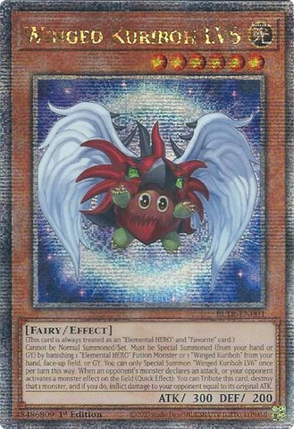 Winged Kuriboh LV6 (Quarter Century Secret Rare) [BLTR-EN001] Quarter Century Secret Rare