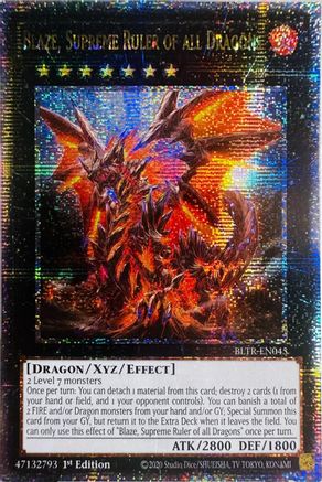 Blaze, Supreme Ruler of all Dragons (Quarter Century Secret Rare) [BLTR-EN045] Quarter Century Secret Rare - Yu-Gi-Oh! - Card Brawlers | Quebec | Canada |
