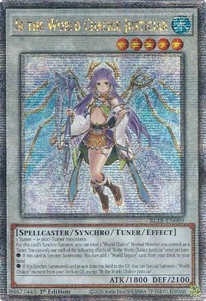 Ib the World Chalice Justiciar (Quarter Century Secret Rare) [BLTR-EN089] Quarter Century Secret Rare - Yu-Gi-Oh! - Card Brawlers | Quebec | Canada |