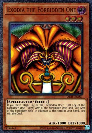 Exodia the Forbidden One (UTR) [OP25-EN001] Ultimate Rare - Yu-Gi-Oh! - Card Brawlers | Quebec | Canada |