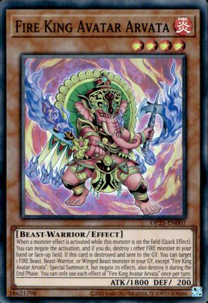 Fire King Avatar Arvata [OP25-EN007] Super Rare - Yu-Gi-Oh! - Card Brawlers | Quebec | Canada |