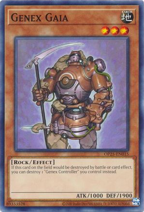 Genex Gaia (OP25-EN015) Common / Short Print