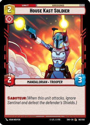 House Kast Soldier (162/262) (162/262) [Shadows of the Galaxy] - Fantasy Flight Games - Card Brawlers | Quebec | Canada |