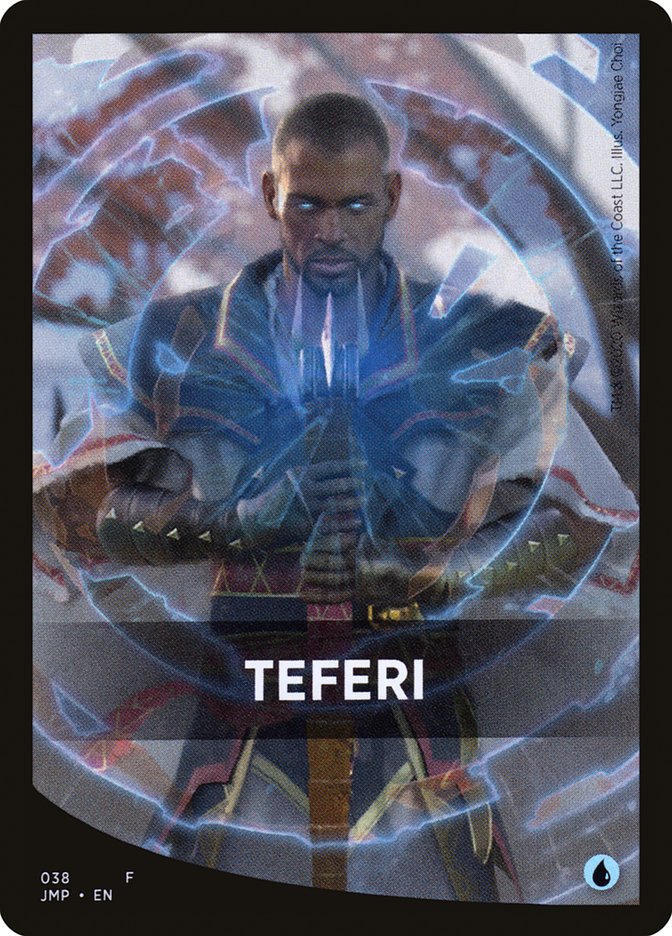 Teferi Theme Card [Jumpstart Front Cards] - Magic: The Gathering - Card Brawlers | Quebec | Canada |