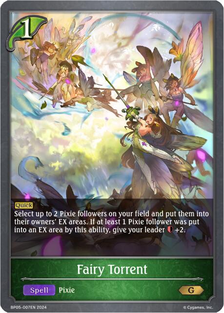 Fairy Torrent (BP05-007EN) [Omens Eternal] - Bushiroad - Card Brawlers | Quebec | Canada |