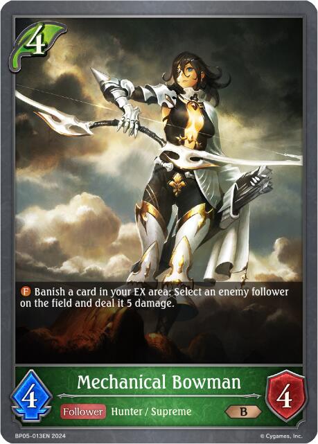 Mechanical Bowman (BP05-013EN) [Omens Eternal] - Bushiroad - Card Brawlers | Quebec | Canada |